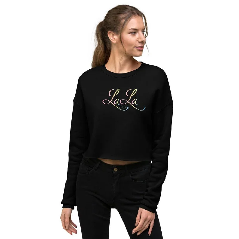 LaLa D&C  Crop Sweatshirt