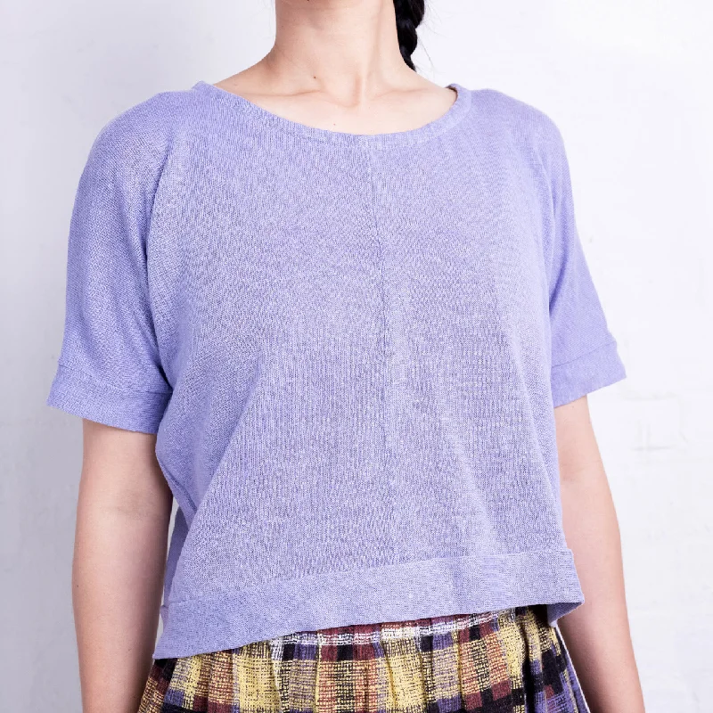 Women's Hemp Pieces Top - 100% Hemp - Lilac *Returning Soon