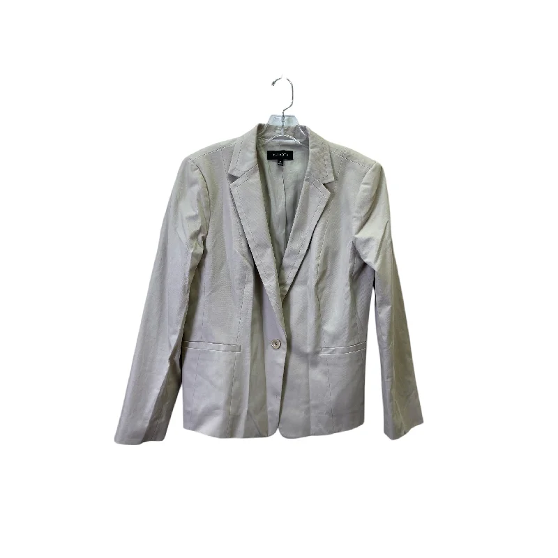 Blazer By Talbots In Tan, Size:L