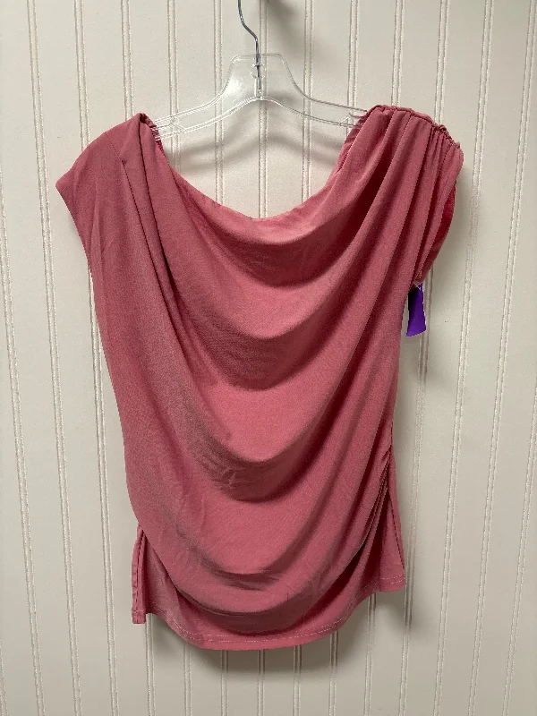 Pink Top Short Sleeve Grace Karin, Size M