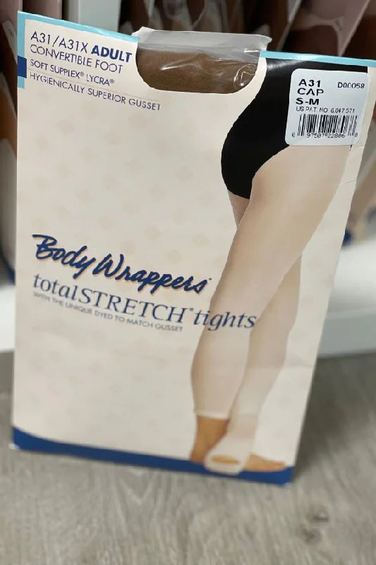 Adult TotalSTRETCH Convertible Dance Tights - Cappuccino