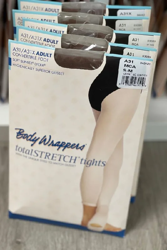 Adult TotalSTRETCH Convertible Dance Tights - Mocha